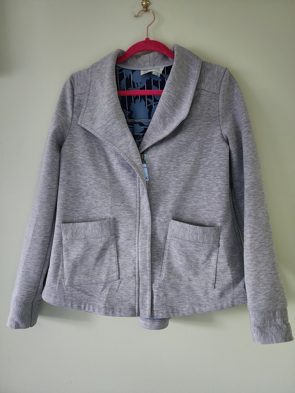 Anthropologie Saturday Sunday Light Gray Jacket